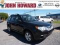 2013 Obsidian Black Pearl Subaru Forester 2.5 X  photo #1