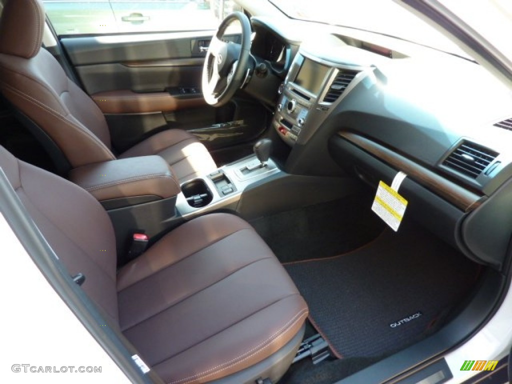 Saddle Brown Interior 2013 Subaru Outback 3.6R Limited Photo #71326865