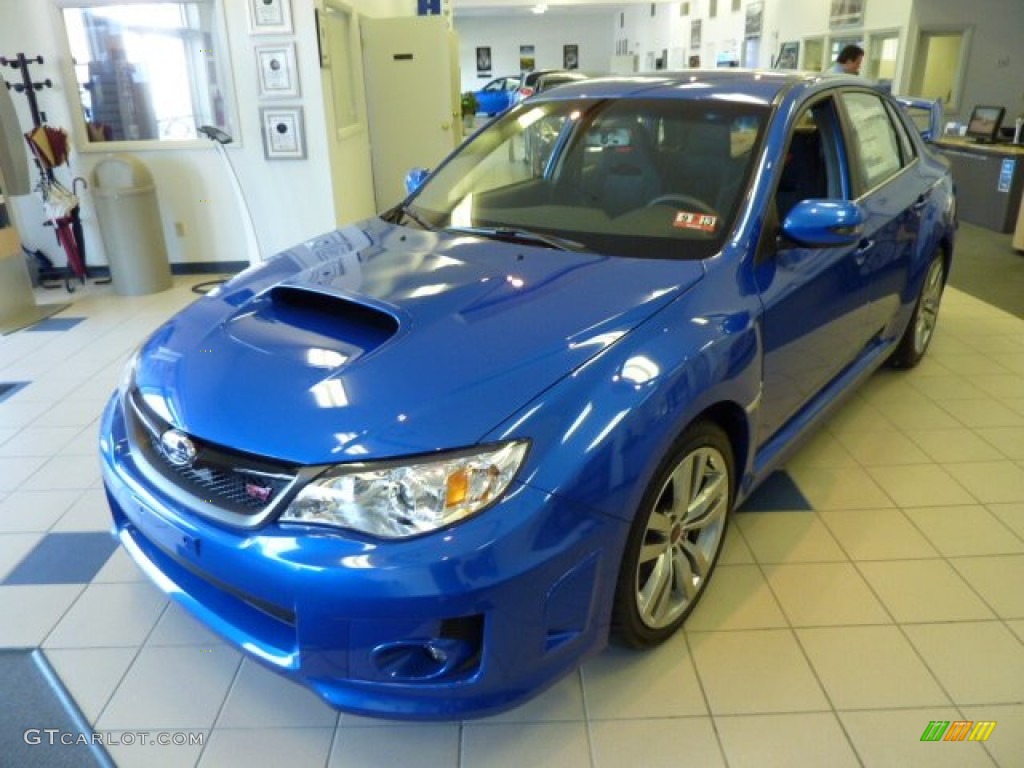 WR Blue Pearl 2013 Subaru Impreza WRX STi 4 Door Exterior Photo #71329463