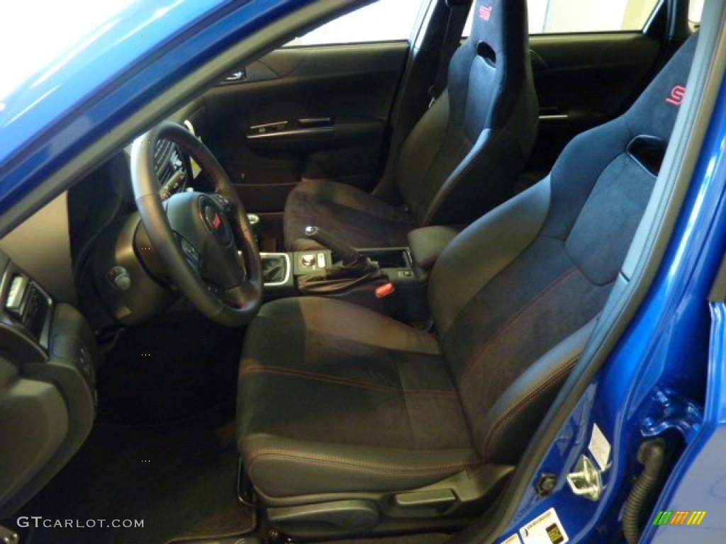 STi Black Alcantara/Carbon Black Interior 2013 Subaru Impreza WRX STi 4 Door Photo #71329532