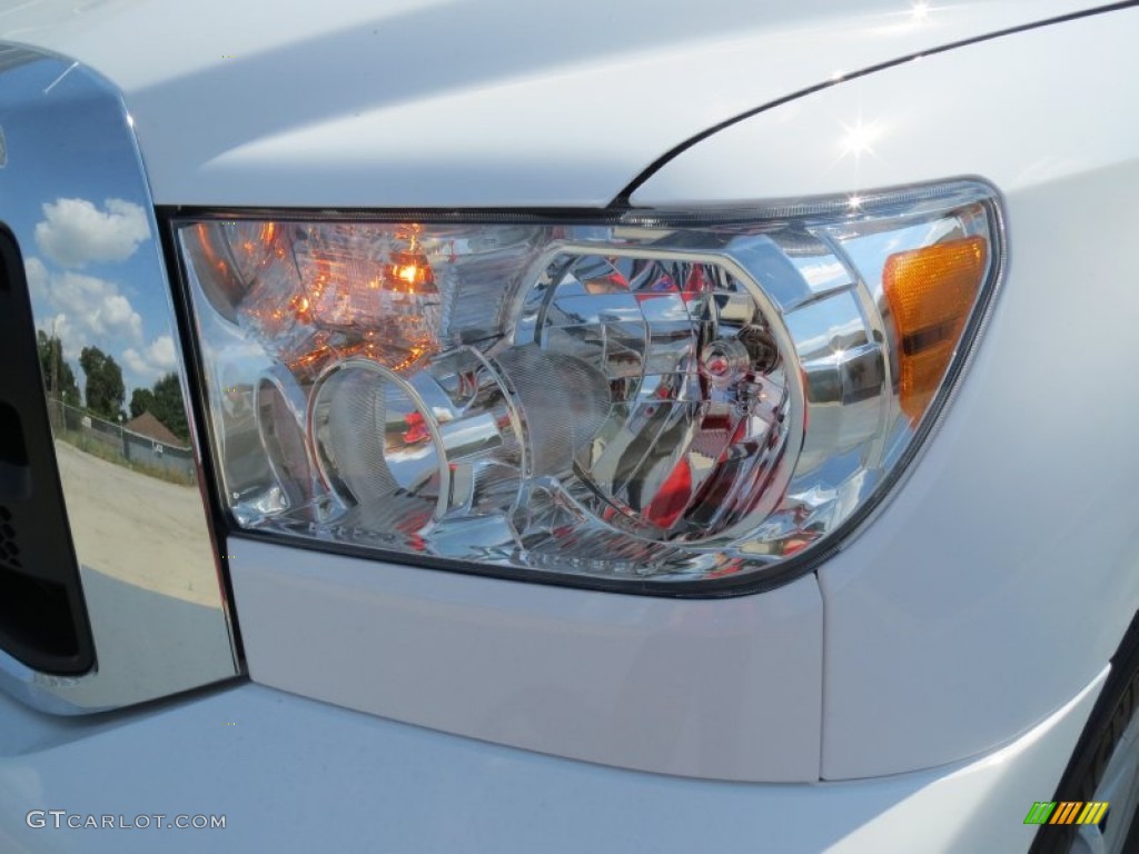 2012 Tundra Double Cab - Super White / Graphite photo #8