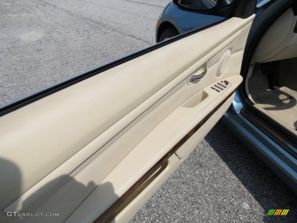 2008 3 Series 335i Convertible - Atlantic Blue Metallic / Cream Beige photo #12