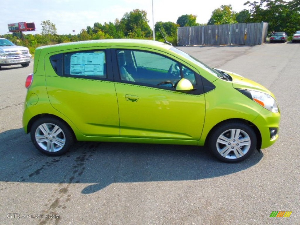 Jalapeno (Green) 2013 Chevrolet Spark LT Exterior Photo #71331546