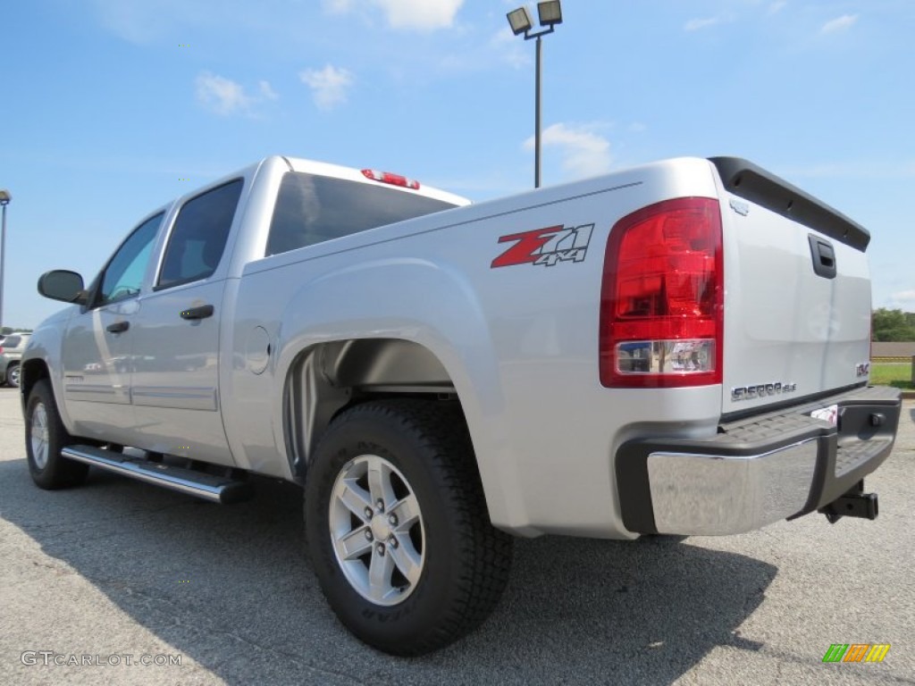 2013 Sierra 1500 SLE Crew Cab 4x4 - Quicksilver Metallic / Light Titanium/Dark Titanium photo #5