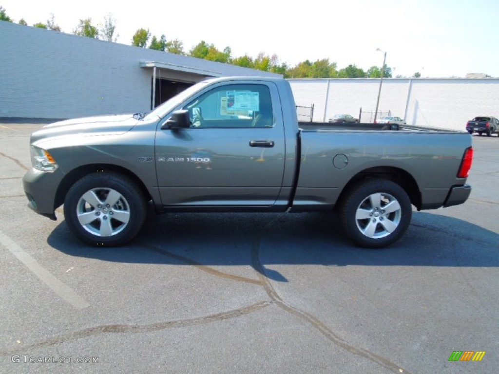 2012 Ram 1500 Express Regular Cab - Mineral Gray Metallic / Dark Slate Gray/Medium Graystone photo #3