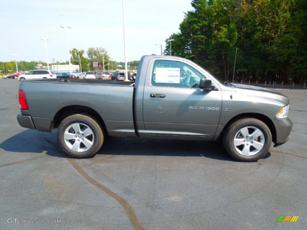 Mineral Gray Metallic 2012 Dodge Ram 1500 Express Regular Cab Exterior Photo #71332338