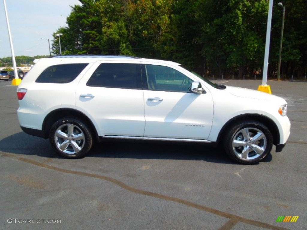 Bright White 2013 Dodge Durango Citadel AWD Exterior Photo #71332467