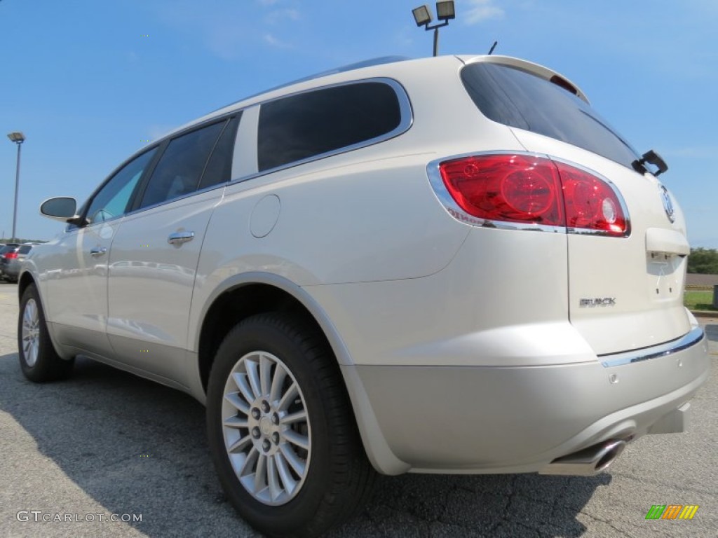2012 Enclave FWD - White Diamond Tricoat / Cashmere photo #5