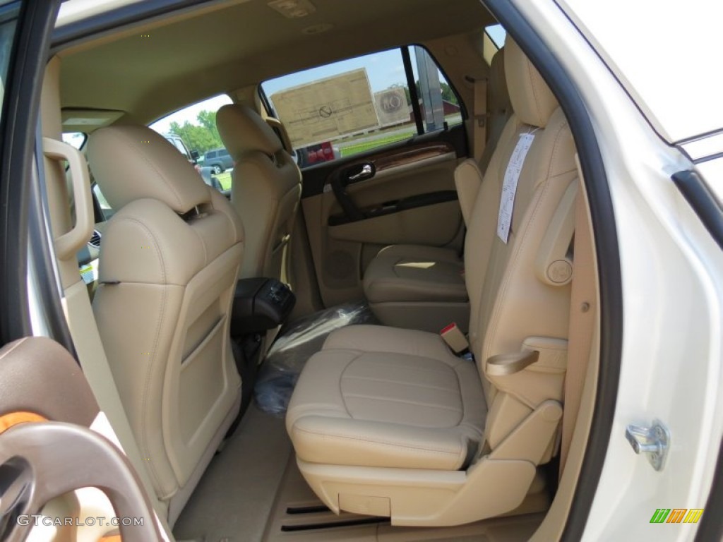 2012 Enclave FWD - White Diamond Tricoat / Cashmere photo #12