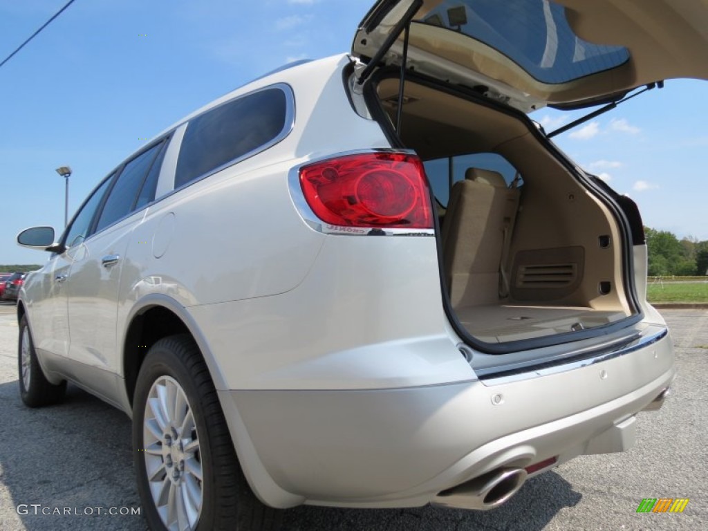 2012 Enclave FWD - White Diamond Tricoat / Cashmere photo #13