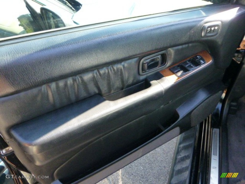 2001 QX4 4x4 - Black Obsidian / Graphite photo #10