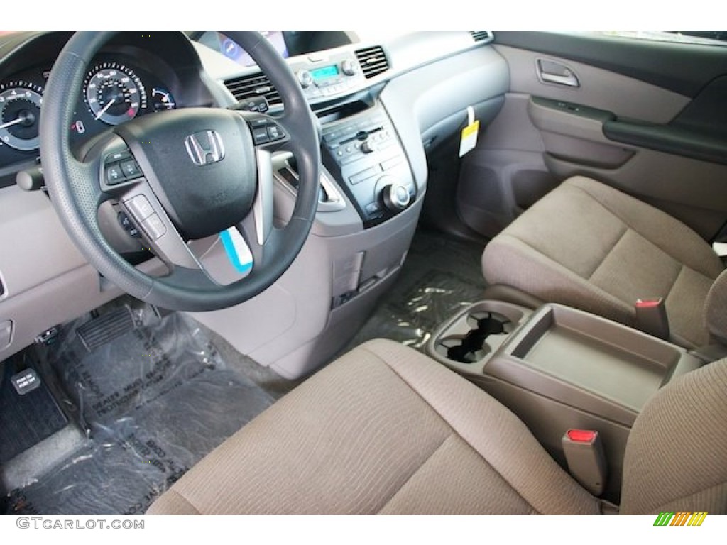 Truffle Interior 2013 Honda Odyssey EX Photo #71333826