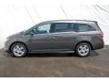 Smokey Topaz Metallic 2013 Honda Odyssey Touring Elite Exterior