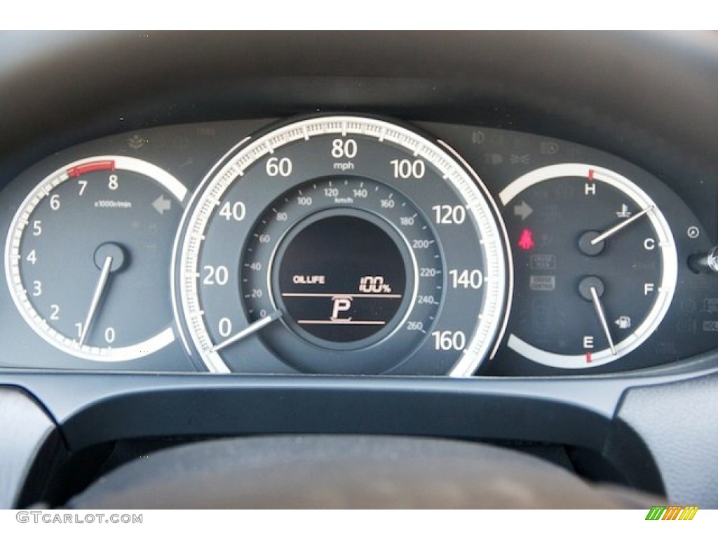 2013 Honda Accord EX-L Sedan Gauges Photo #71334699