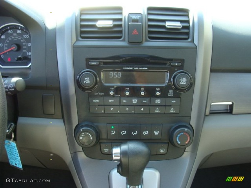 2009 CR-V EX 4WD - Glacier Blue Metallic / Gray photo #11