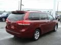 2011 Salsa Red Pearl Toyota Sienna LE  photo #4