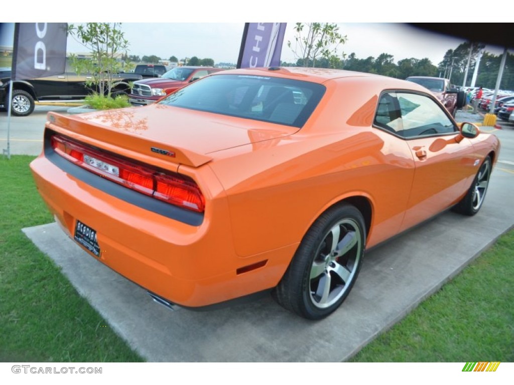 2012 Challenger SRT8 392 - Header Orange / Dark Slate Gray photo #5