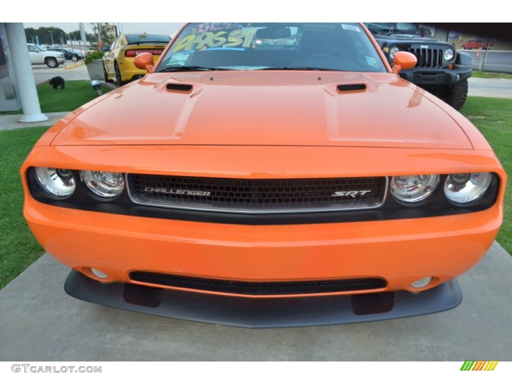 2012 Challenger SRT8 392 - Header Orange / Dark Slate Gray photo #8