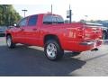 2008 Flame Red Dodge Dakota Sport Crew Cab 4x4  photo #37