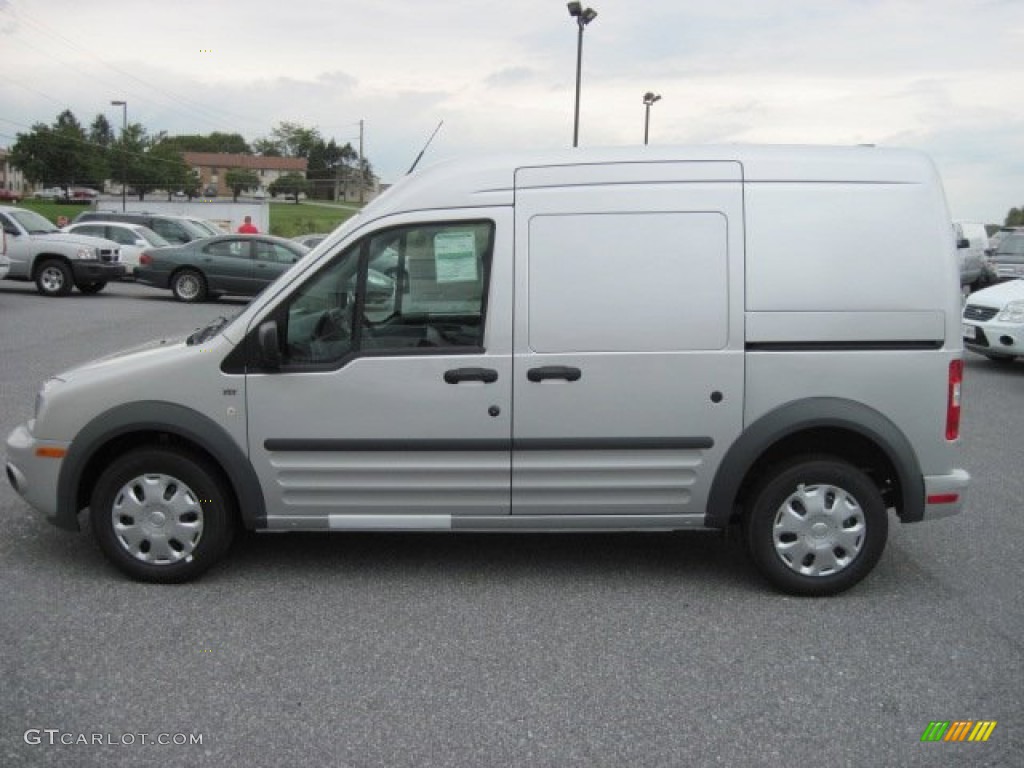 2012 Transit Connect XLT Van - Silver Metallic / Dark Grey photo #1