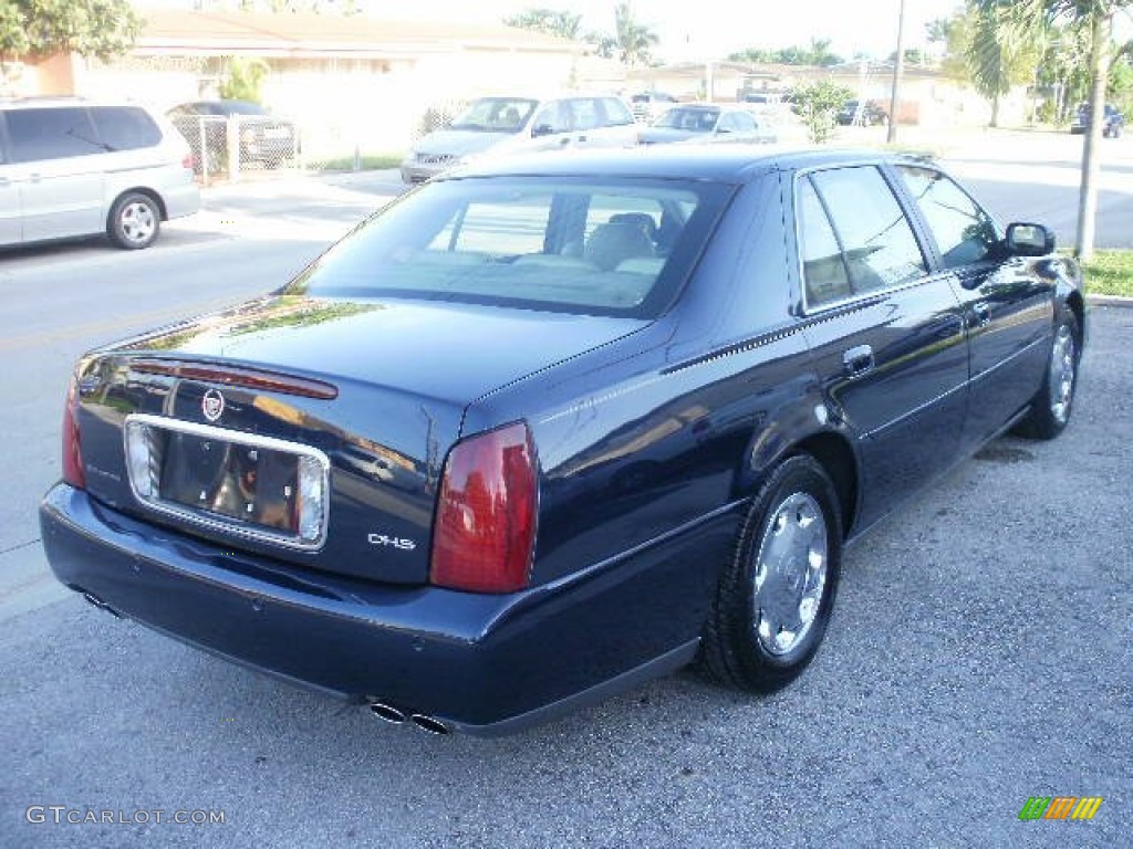 2002 DeVille Sedan - Blue Onyx Metallic / Neutral Shale photo #4
