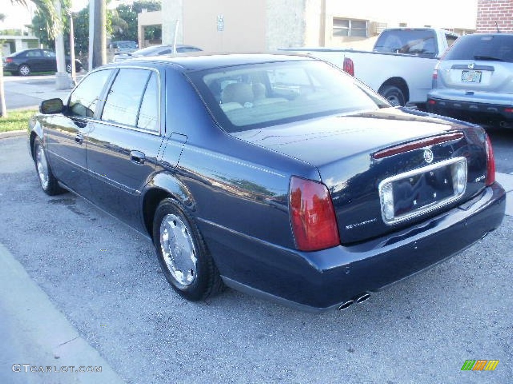 2002 DeVille Sedan - Blue Onyx Metallic / Neutral Shale photo #5