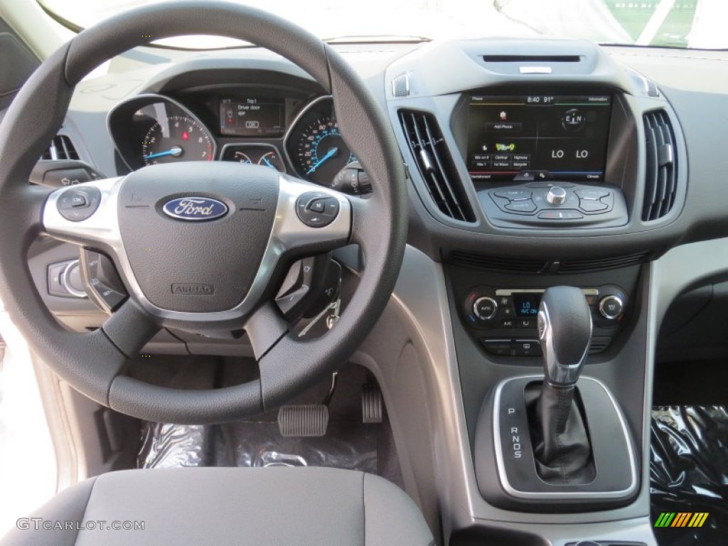 2013 Ford Escape SE 2.0L EcoBoost Charcoal Black Dashboard Photo #71337998