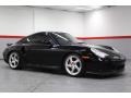 Black 2002 Porsche 911 Turbo Coupe Exterior