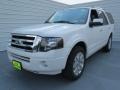 2013 White Platinum Tri-Coat Ford Expedition Limited  photo #6