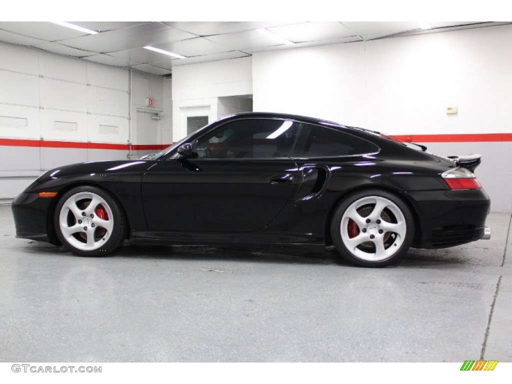 Black 2002 Porsche 911 Turbo Coupe Exterior Photo #71338718