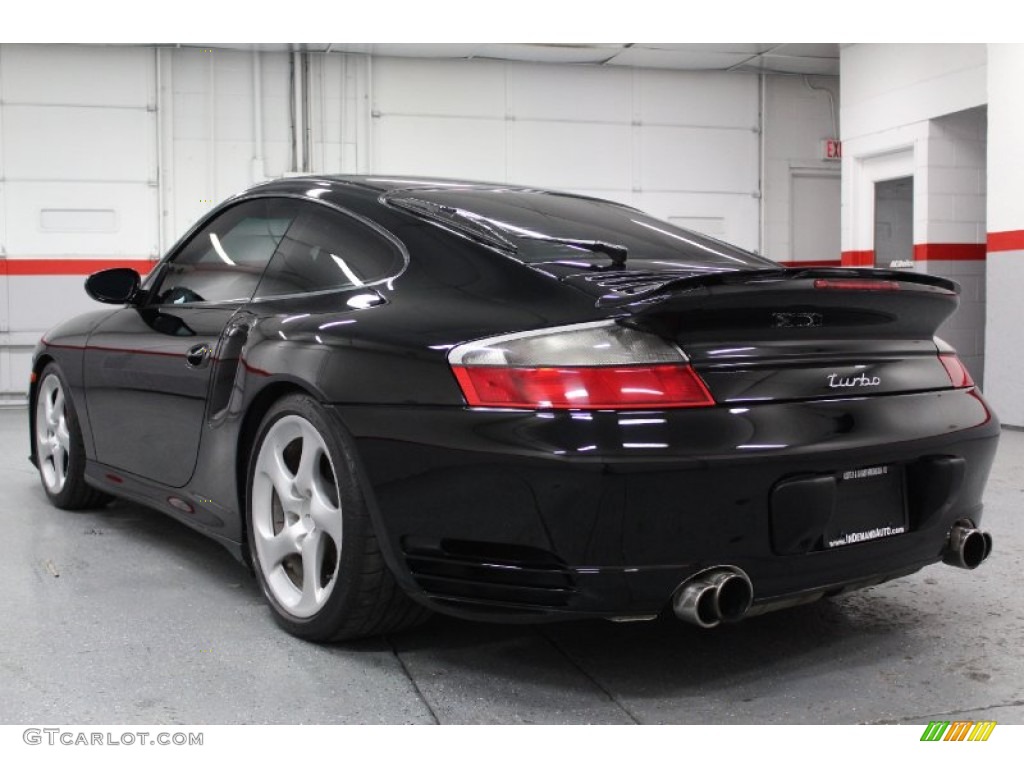 Black 2002 Porsche 911 Turbo Coupe Exterior Photo #71338736