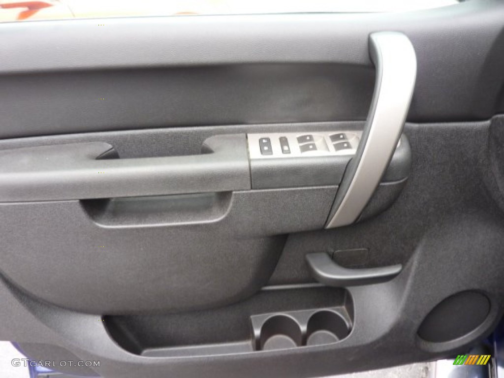2010 Silverado 1500 LT Crew Cab 4x4 - Laser Blue Metallic / Ebony photo #18