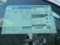 2013 Ford Expedition Limited Window Sticker