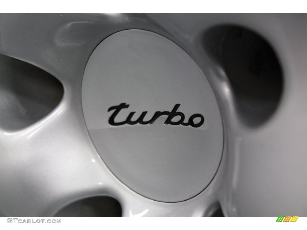 2002 Porsche 911 Turbo Coupe Turbo wheel center cap Photo #71339024