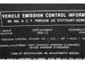 2002 Porsche 911 Turbo Coupe Info Tag