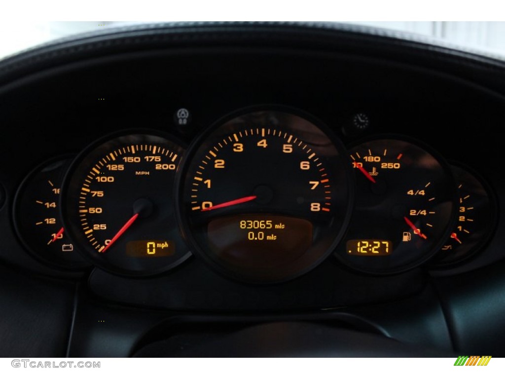 2002 Porsche 911 Turbo Coupe Gauges Photo #71339276