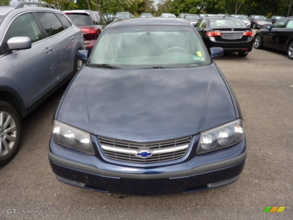 2001 Impala LS - Navy Blue Metallic / Neutral photo #2