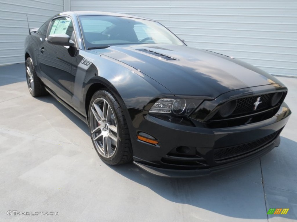 Black 2013 Ford Mustang Boss 302 Laguna Seca Exterior Photo #71339339