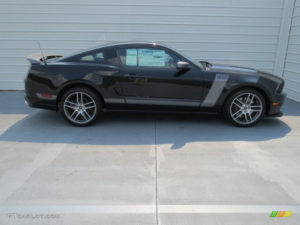 Black 2013 Ford Mustang Boss 302 Laguna Seca Exterior Photo #71339348