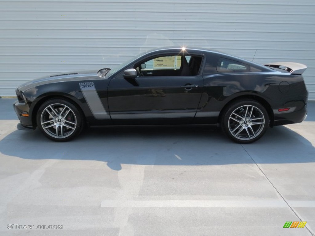 Black 2013 Ford Mustang Boss 302 Laguna Seca Exterior Photo #71339372