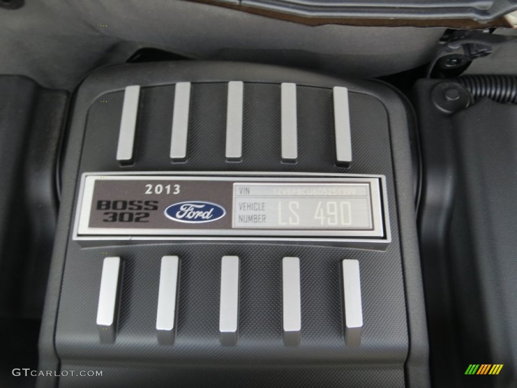 2013 Ford Mustang Boss 302 Laguna Seca 5.0 Liter 302 Hi-Po DOHC 32-Valve Ti-VCT V8 Engine Photo #71339492
