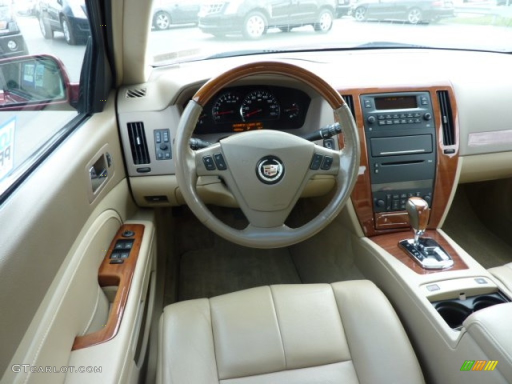 2007 Cadillac STS 4 V6 AWD Cashmere Dashboard Photo #71339639