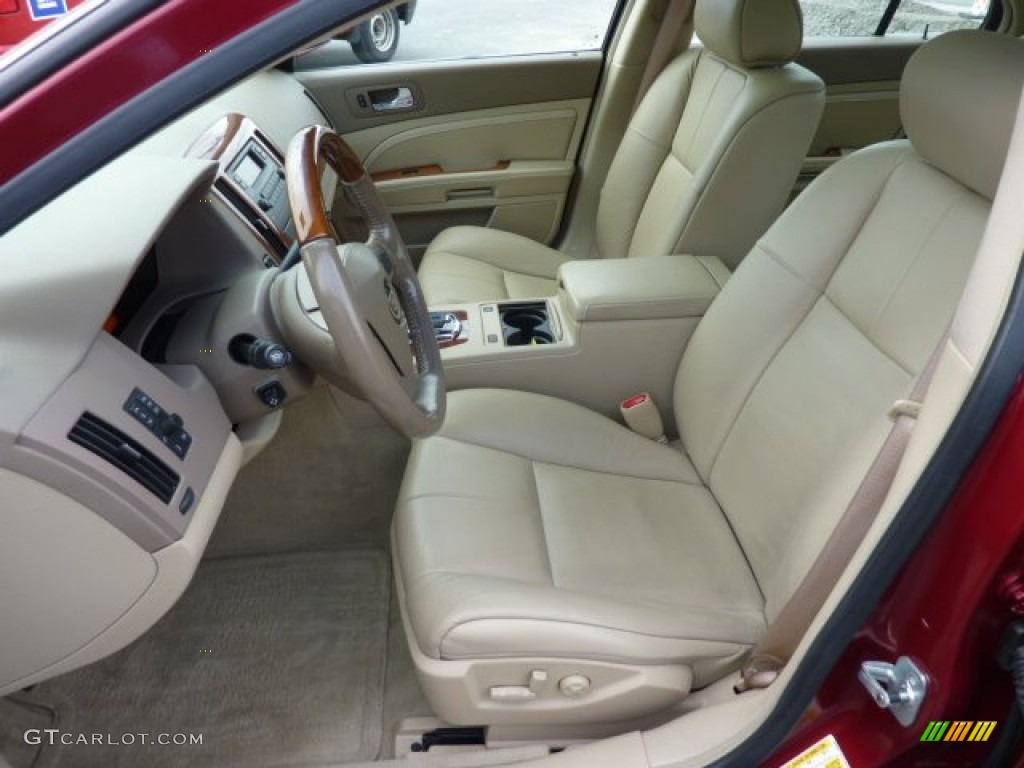 2007 Cadillac STS 4 V6 AWD Front Seat Photo #71339649