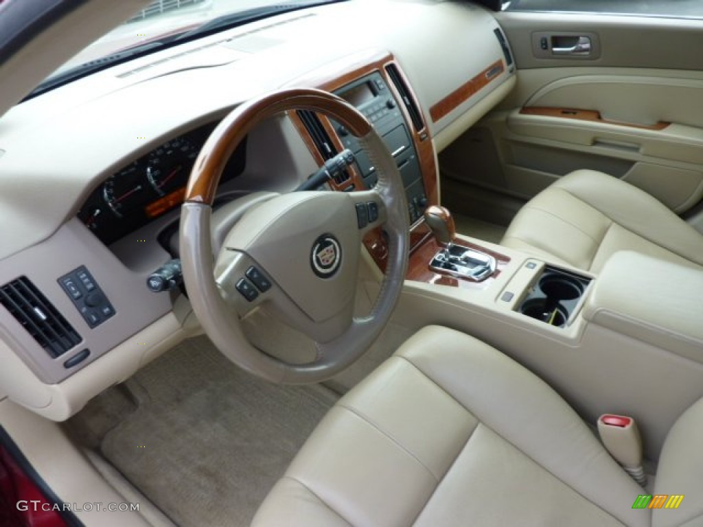 Cashmere Interior 2007 Cadillac STS 4 V6 AWD Photo #71339658