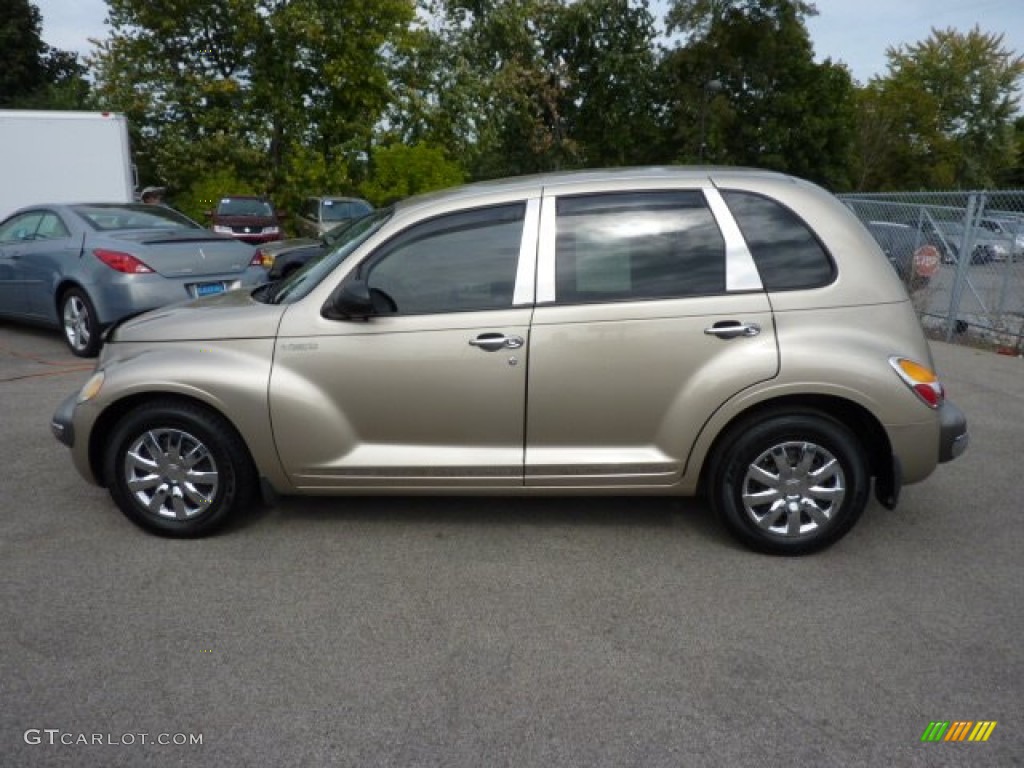 2002 PT Cruiser  - Light Almond Metallic / Taupe photo #4