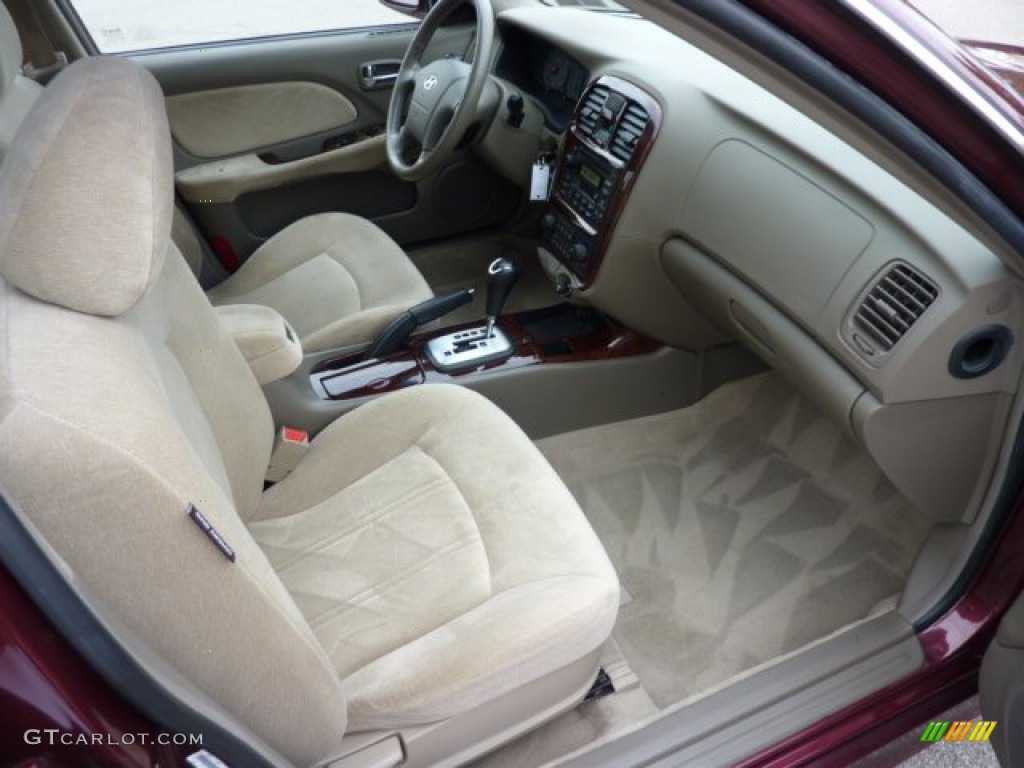 Beige Interior 2005 Hyundai Sonata GLS V6 Photo #71340339