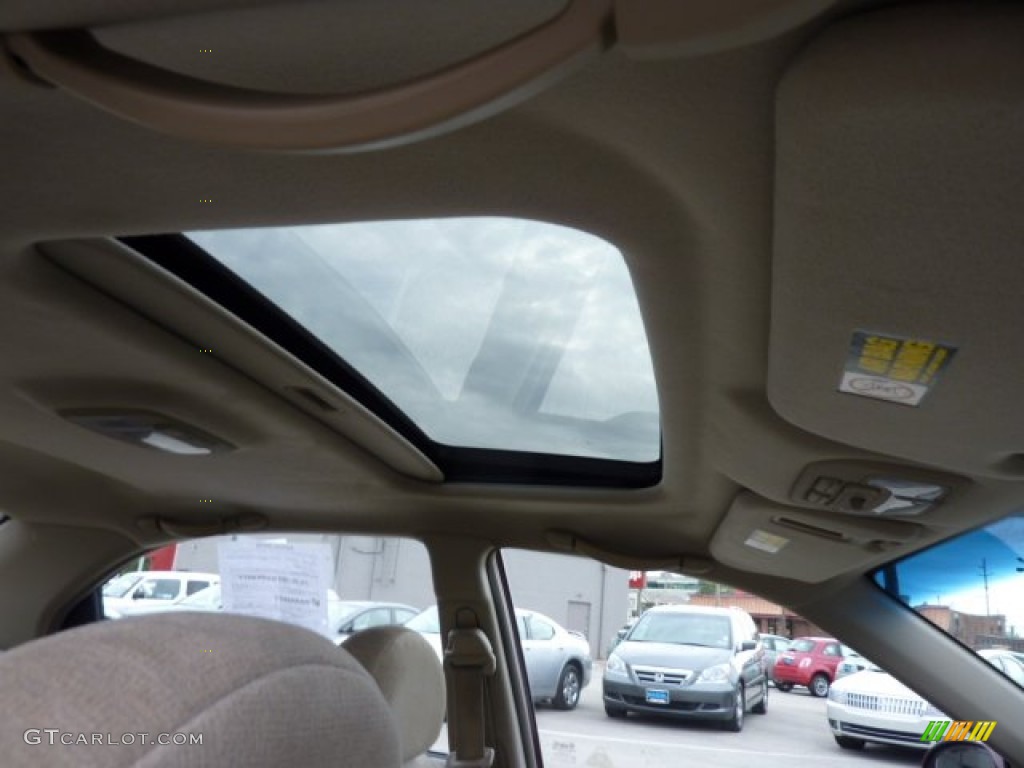 2005 Sonata GLS V6 - Ruby Red / Beige photo #11