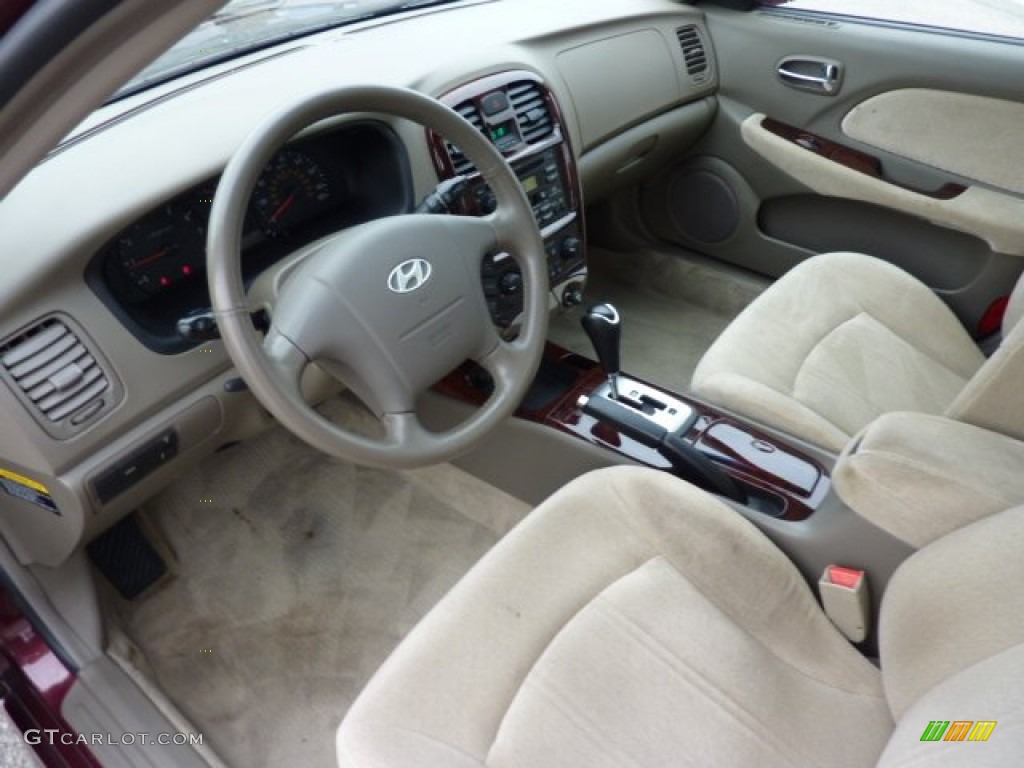 2005 Hyundai Sonata GLS V6 Interior Color Photos