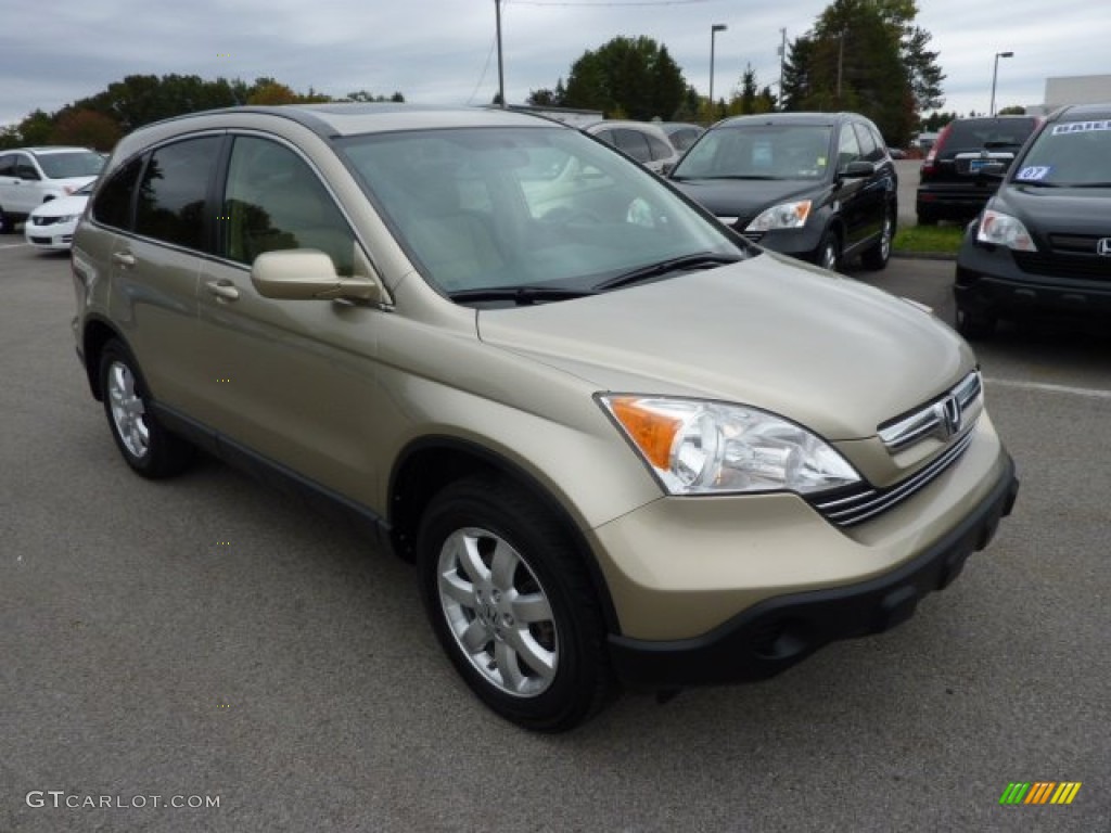 2007 CR-V EX-L 4WD - Borrego Beige Metallic / Ivory photo #1
