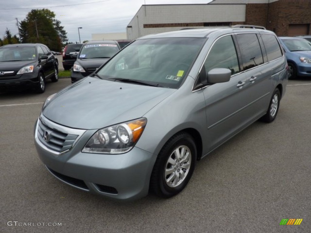 2008 Odyssey EX-L - Slate Green Metallic / Gray photo #3